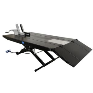 Hy-Pro SL-2484 M-1000C Motorcycle lift table with cycle vise from Shop Tools Outlet