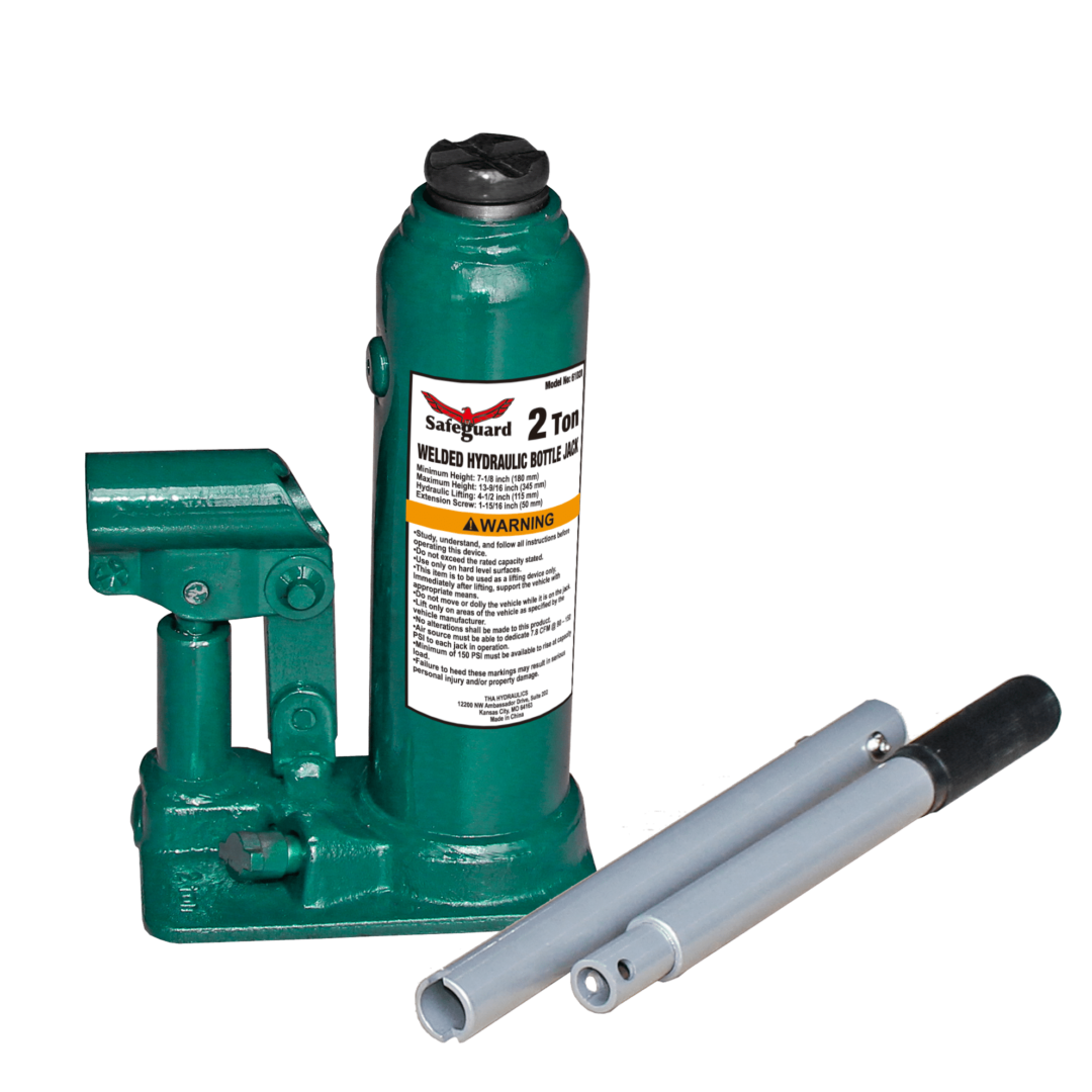 Safeguard 2 Ton Welded Bottle Jack Shop Tools Outlet