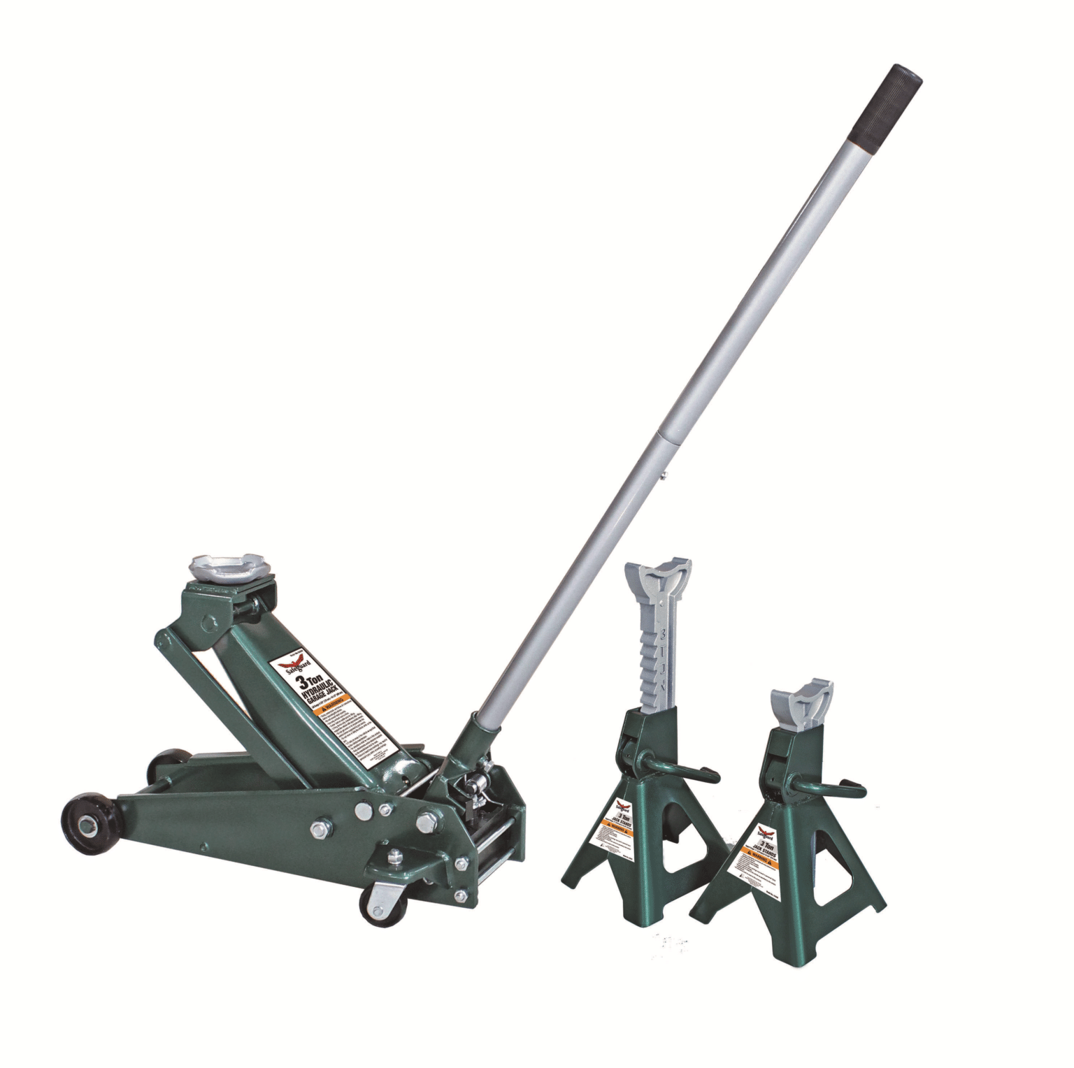Safeguard 62031 3 Ton jack and stands combo kit. Professional Grade