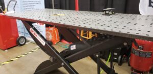HMC SWT-3070 adjustable height welding table