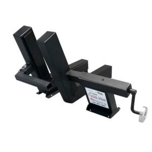HMC CV-2049 cycle vise. American Made. Rigid and strong way to secure your bike to the lift table.