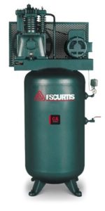 FS Curts CA Series Vertical Air Compressor. Available in 5, 7.5, 10, & 15 HP.