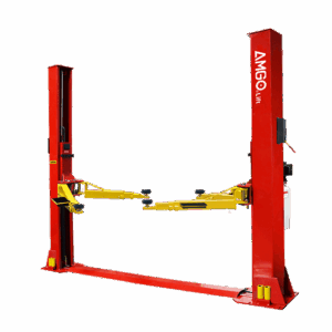 AMGO BP-9X two post floor plate car lift