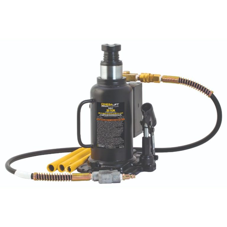 Omega 18204C 20 Ton Air/Hydraulic Bottle Jack From Shoptoolsoutlet