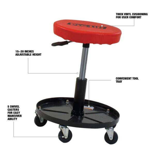 Pro-Lift 300 lbs. pneumatic stool