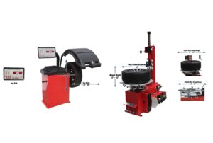 TC-950 Tire Changer with WB-953 Wheel Balancer Combo package specification details