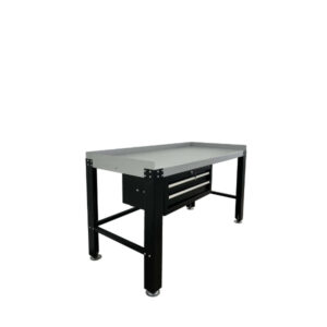 Ideal PWB-TC-1600 Tear Down Table workbench with drawers. Available in Black or Blue.