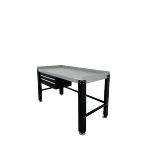 Ideal PWB-TC-1600 Tear Down Table workbench with drawers. Available in Black or Blue.