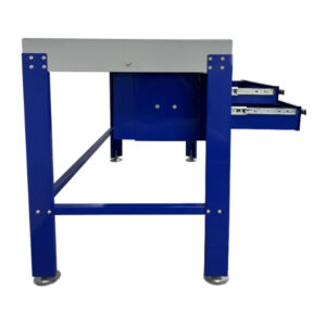 Ideal PWB-TC-1600 Tear Down Table workbench with drawers. Available in Black or Blue.