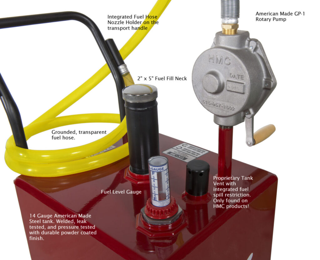 GC-Gas Caddy Features