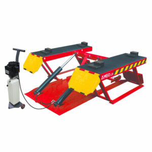 Amgo LR10 Scissor Lift for brakes, tires, and body work