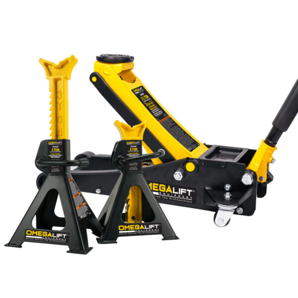 Omega Floor jack and stands combination kit