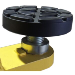 Tuxedo spin up pads for car lift