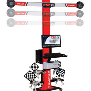 Manatec Vehicle Wheel Alignment Machine. Fox 3D with Autoboom and Smart Calibration Technology