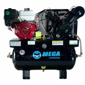 Mega Power MP-13030GTU Honda Powered 30 gallon air compressor.