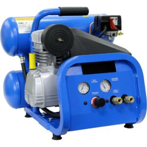 Puma Air DP-2022S portable air compressor with a direct drive pump and induction electric motor. Only weighs 75 lbs for grab and go applications.