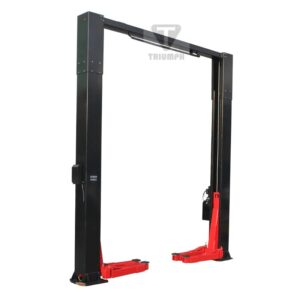Triumph NTO-20S Heavy Duty 2 post hydraulic truck lift. Rated for 20,000 lbs.