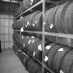 Tire Racks for tire storage