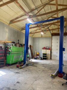 Tuxedo TP12KC-D 12,000 lb 2 post clear floor customer installation car lift