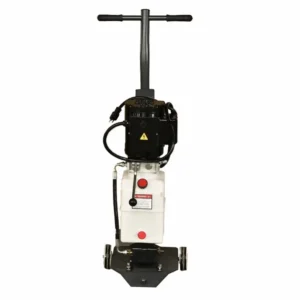 KaTool portable KT-PMRL200 2 post car lift. Rated for 8,000 lbs, rolls in and out. Easy to put away when not needed.
