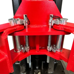 KaTool KT-M150D Hydraulic Car Hoist. 15,000 lb capacity clear floor heavy duty lift.