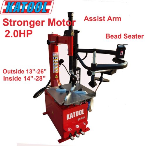 KaTool KT-T835 tire machine with helper arm